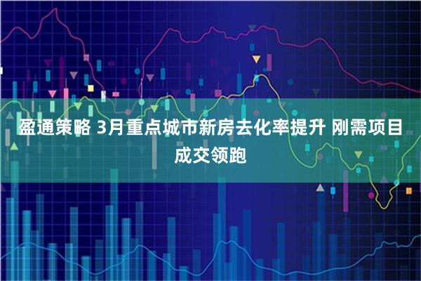 盈通策略 3月重点城市新房去化率提升 刚需项目成交领跑